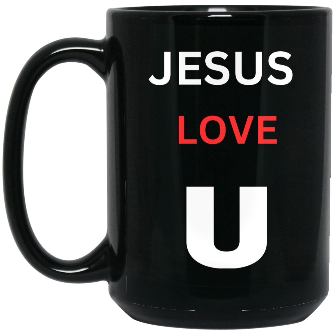 BM15OZ 15oz Black Mug