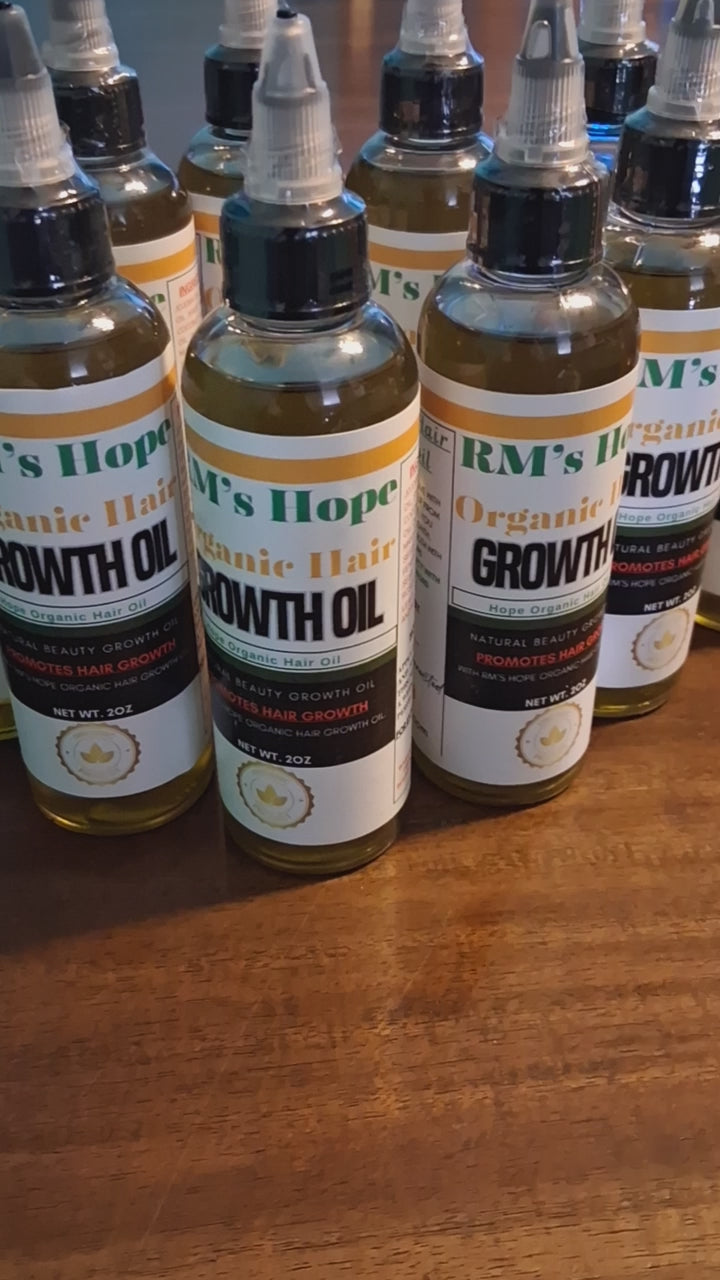 RM's Hope Organic Hair growth Oil.